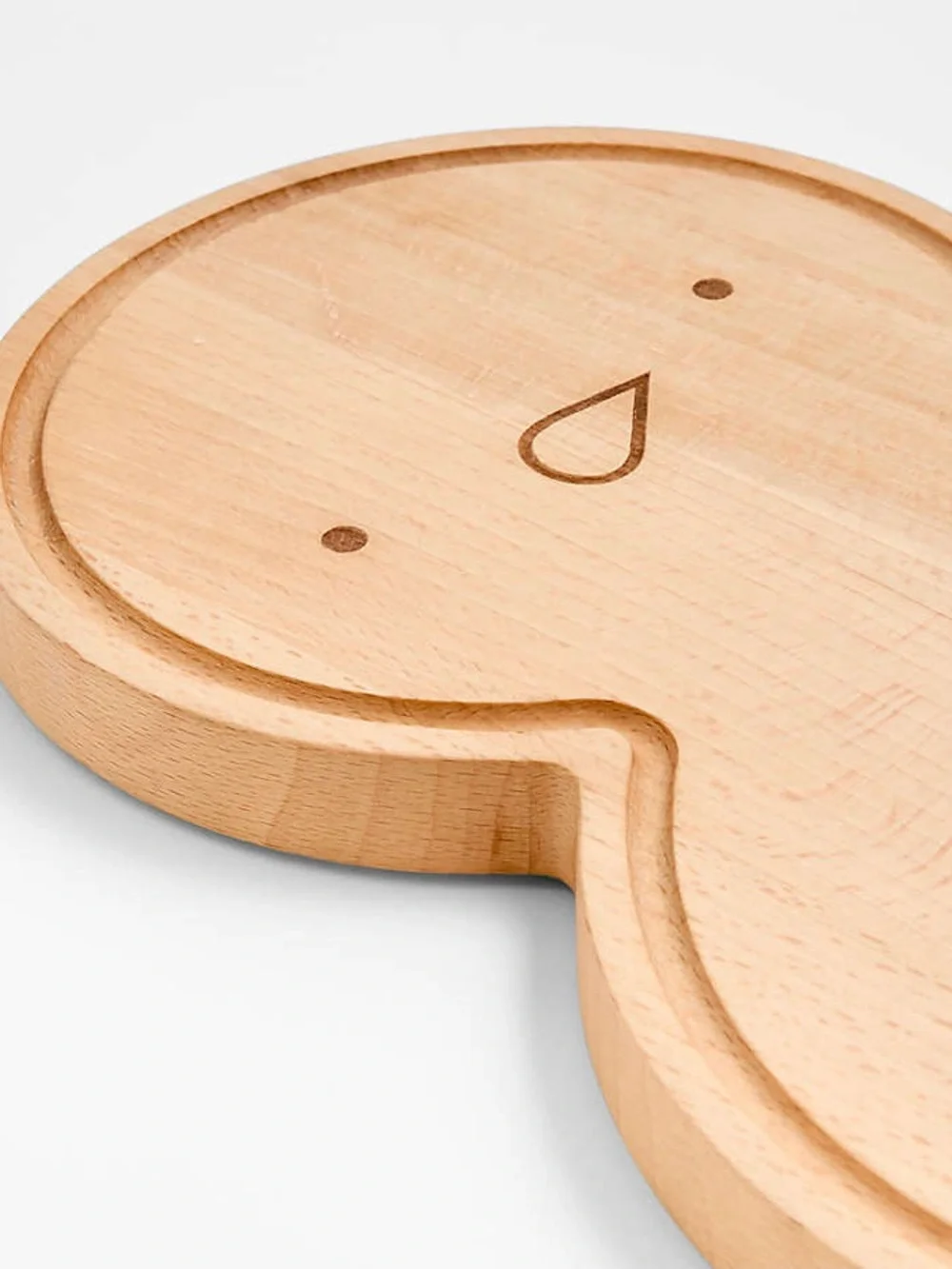 Crate&Barrel Snowman Wood Cutting Board